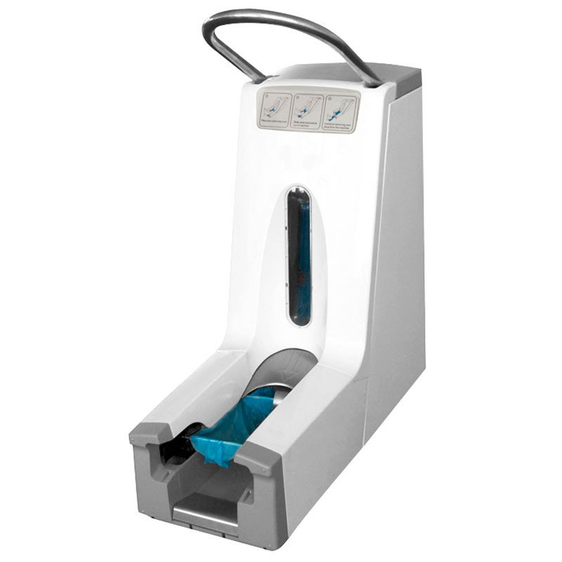 Applicatore automatico copriscarpe